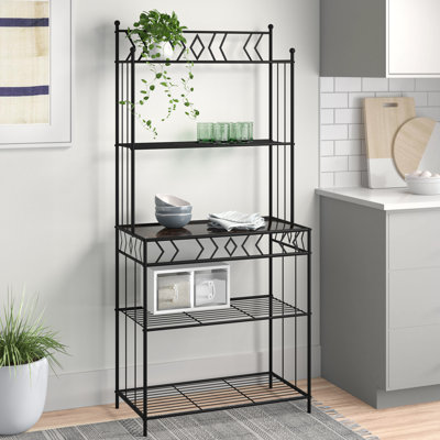 Ailbe 30'' Stainless Steel Standard Baker's Rack with Microwave Compatibility