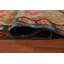 Tapis oriental kilim treillis plat tissé à plat 9 x 11