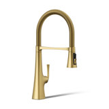 Graze Single Handle Kitchen Faucet with 21-9/16" Spout