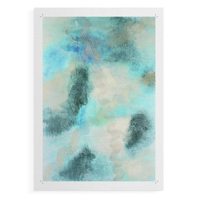 Blue Shift II - Impression sur toile seulement - NON-CADRE