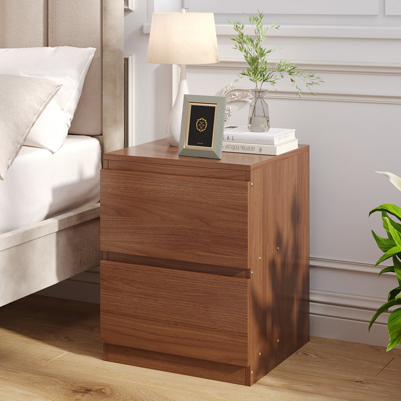 Bedside Table, Walnut