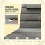 Coussin de chaise longue, ensemble de 2 coussins de chaise longue pliables