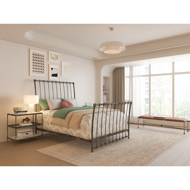 142 Altro Bed | Complete Sleigh, Queen, Appomattox