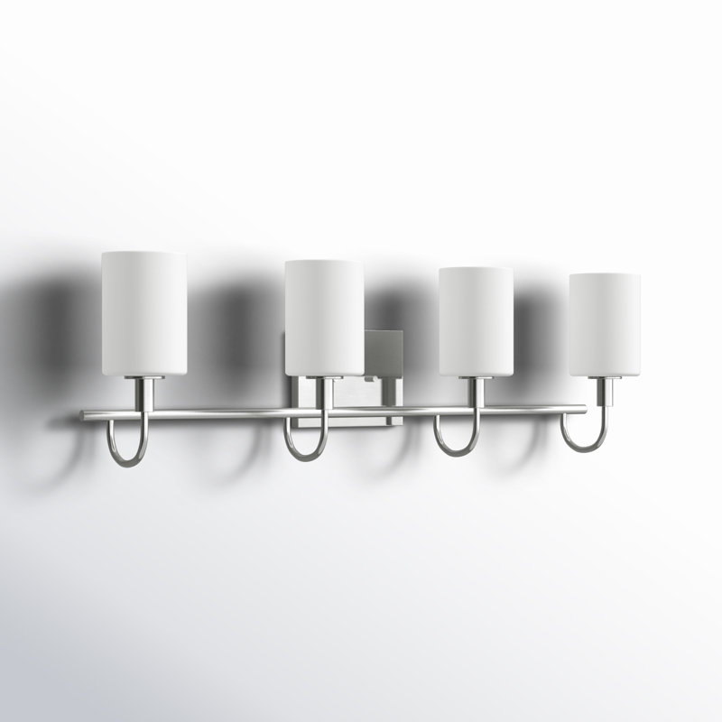 Rowley 4 - Light Dimmable Vanity Light, Brushed Nickel