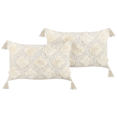 Matoaca Geometric Square Cushion