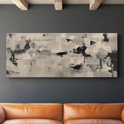Série abstraite-XXXI- Toile tendue avec châssis - Prêt à accrocher