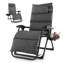 Fauteuil inclinable pliable avec porte-gobelet Arlmont & Co.-113558235