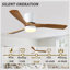 Ventilateur de plafond 42 po avec lumière