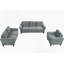 Ensemble de canapé modulaire confortable 1 + 2 + 3 avec conception détachable, rembourrage de qualité supérieure et configuration polyvalente pour une détente ultime-1053390010