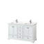 Ensemble de meuble-lavabo double autoportant 80 po avec plateau en quartz Deborah-98207322-98207319-98207325