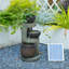Handcrafted Floor Fountain with Lights