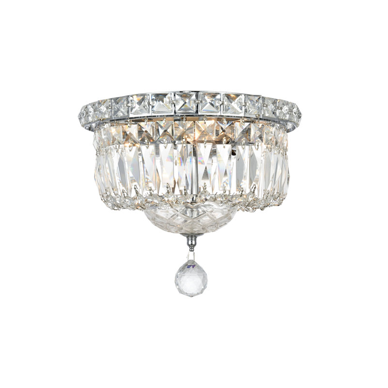 Geerda Flush Mount, Chrome