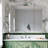 Recessed or Surface Mount 3-Door Bathroom Medicine Cabinet With Mirror and 6 Adjustable Shelves-608580292
