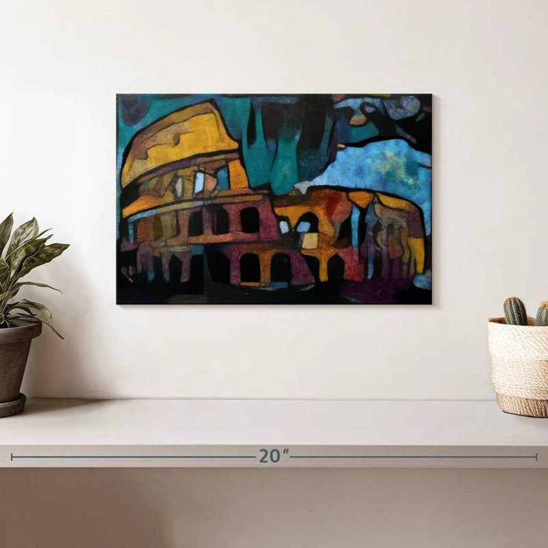 Lilie Colosseum, 8" H x 12" W