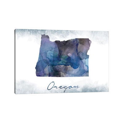 Oregon State Bluish - Print on Canvas