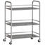 60 cm W Kitchen Cart with Stainless Steel Top