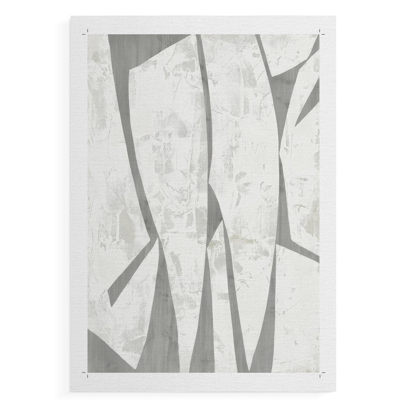 Stone Stone I - Impression sur toile seulement - NON-CADRE, H 18 po x l 12 po