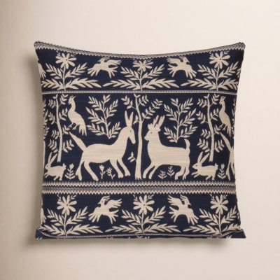 Leandra Folk Animal Throw Pillow