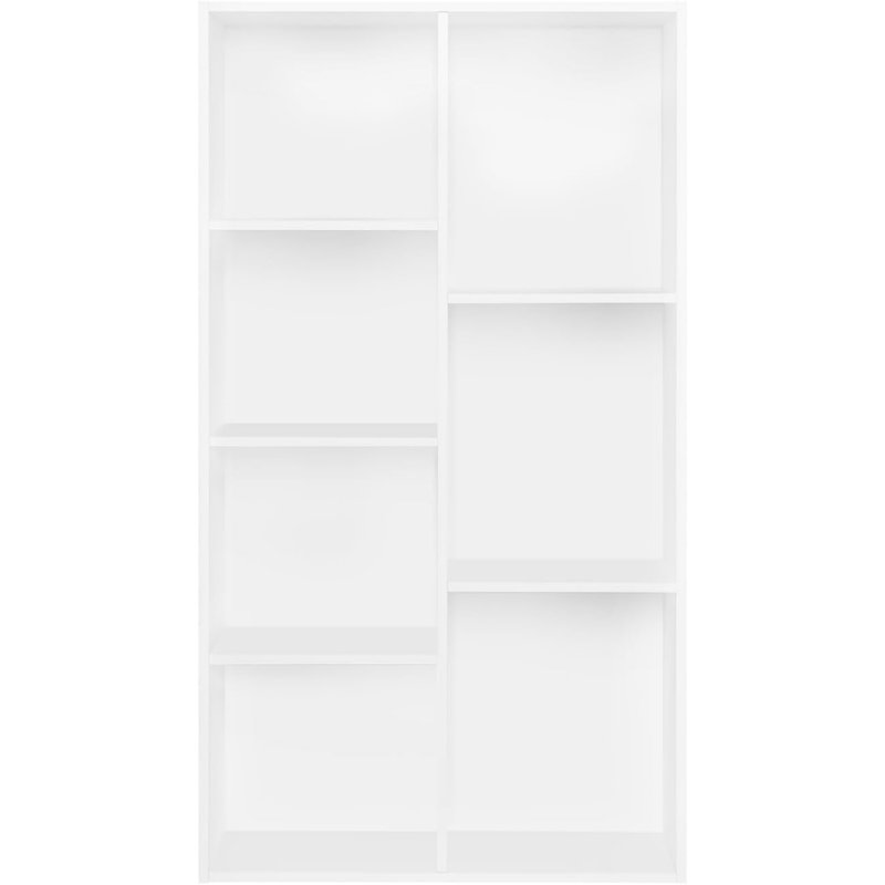 Cassien 108cm H x 59.5cm W Cube Bookcase, White