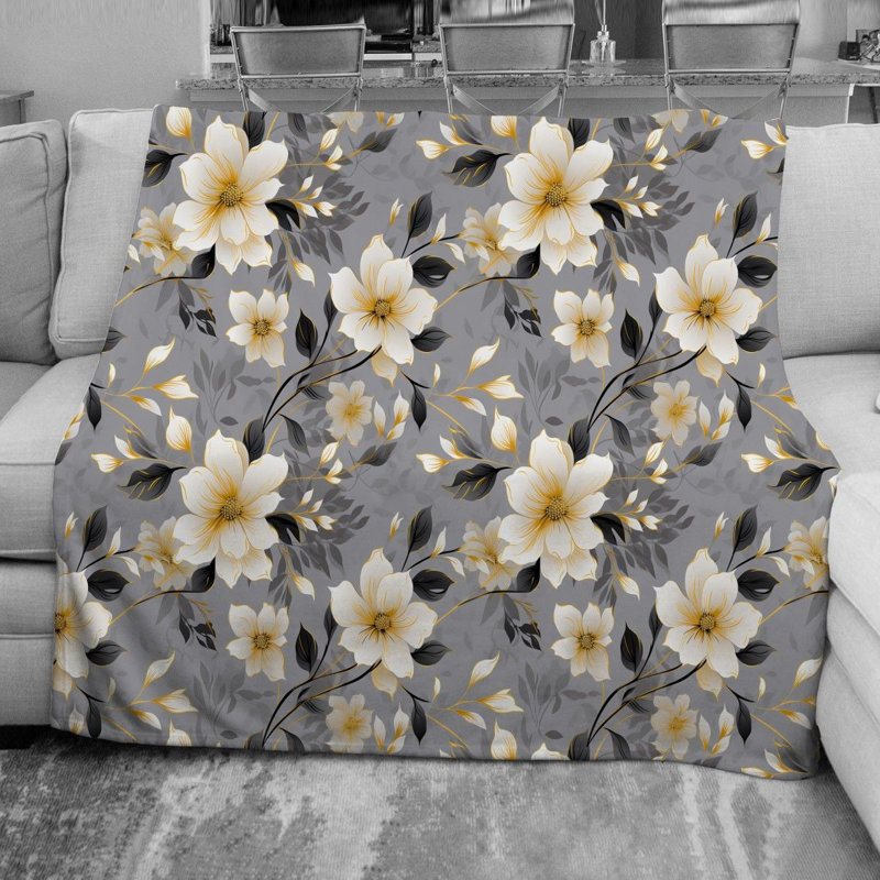  Throw Blanket, 68" W x 80" L, 2.3