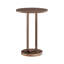 Table d'appoint ronde en bronze antique Tareel