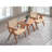 End Table, Natural Finish