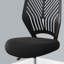 Black Mesh Black Metal Juvenile Office Chair, Adjustable Height, Swivel, Ergonomic, Computer Desk Work, Contemporary Modern