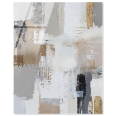 «Neutral Nexus II», reproduction d'art acrylique sur toile par Art Remedy