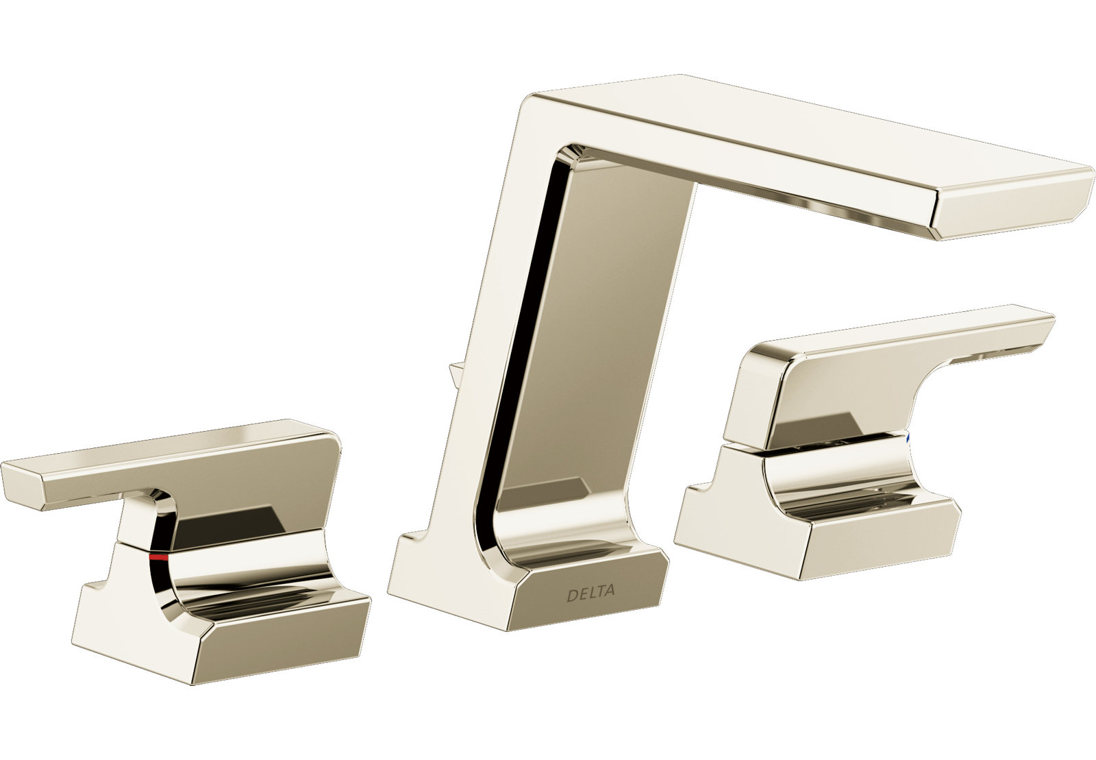 Pivotal® Deck-Mounted Roman Tub Faucet Trim, Polished Nickel