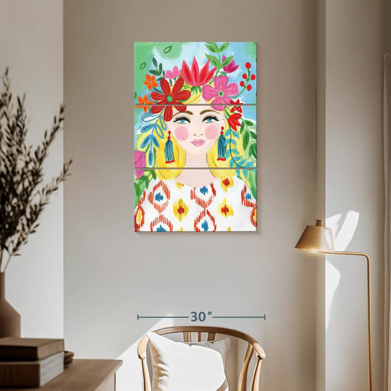 Fille Leisha Boho I, H 57 po x l 36 po