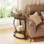 Table de bout demi-ronde 23,6 po