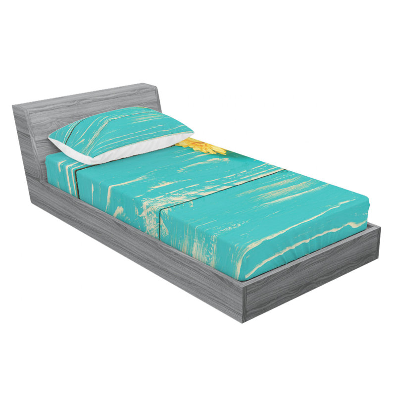 Microfiber Sheet Set, Twin Sheet Set with Fitted Sheet