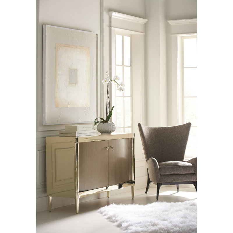Whats New Pussycat Upholstered Wingback Chair, Gray