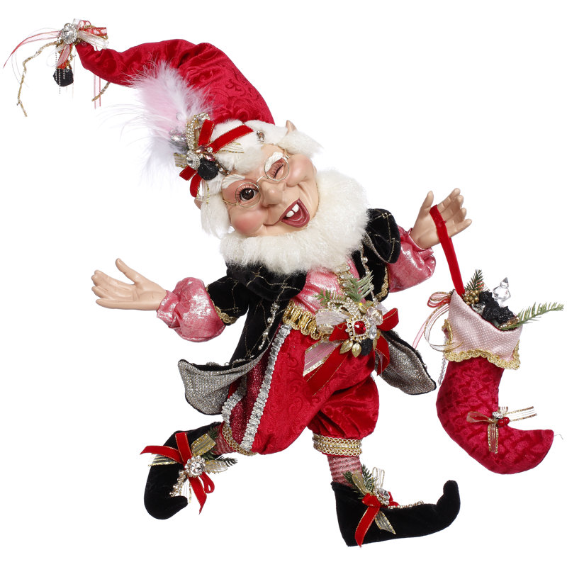 Elf de charbon, bas, 16 po