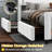 Deovion LED Upholstered 4-Drawer Platform Bed-577989008-585992397