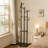 Rotating Wooden Coat Rack With Shelves, 64.8" H Freestanding Hall Tree