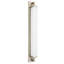 Meuble-lavabo à DEL intégré en nickel brossé de 34 pouces pour la salle de bain - Écoénergétique haute performance, 2380 lumens, 25 W, à double fixation et style, 3 températures de couleur sélectionnables, à intensité variable, facile