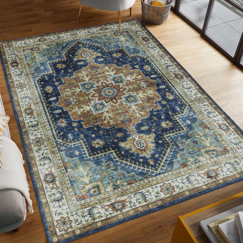 Jean Pierre New York Capri Machine Washable Dream Mink Printed Chenille Rugs, Rectangle 8' x 11'