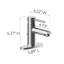 Robinet de salle de bain monotrou avec drain Eastport II