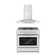 Cosmo 2 Piece Kitchen Appliance Package with 36'' Dual Fuel Freestanding Range , and Wall Mount Range Hood