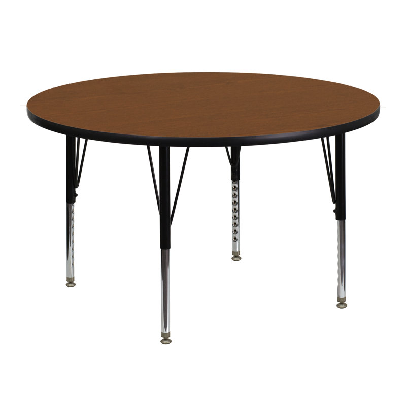 Table d'activité 42 po Goddard, Chêne, H 25,25 po x l 48 po x P 48 po