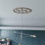 30"OD x 10 7/8"ID x 1"P Grace Architectural Grade PVC Pierced Ceiling Medallion, Copper-40714980-40714966