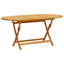  9 Piece Garden Dining Set Solid Wood Acacia And PVC-coated polyester-1855683195