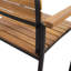 Chaise en bois et métal Laris