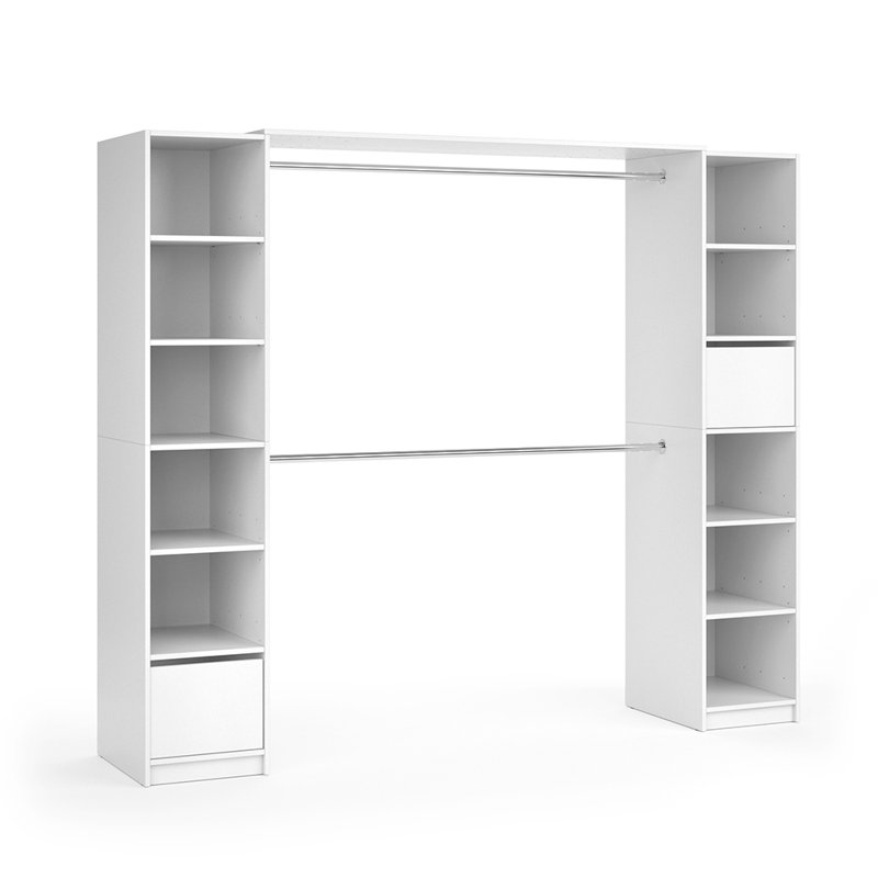 Blytheville 225.4cm Closet System
