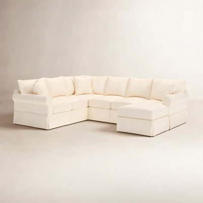 Amari Slipcovered U-Sectional
