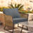 Indoor/Outdoor 5" Thick Deep Seating Cushion Set Seat/Back Cushion for Chairs Loveseats Sofas-111954904