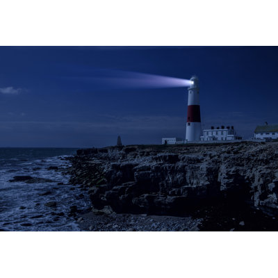 Portland Bill Lighthouse 1 Piece Wrapped Canvas Wall Art