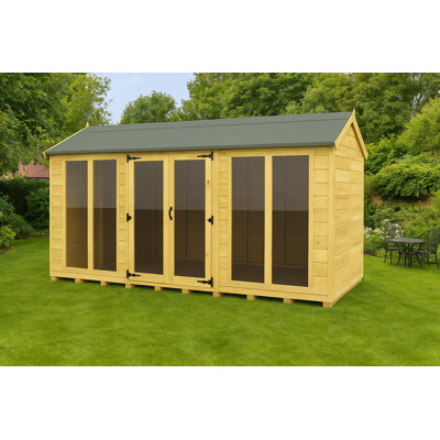 Apex Summer House (Full Height Window)