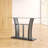 Pettegrow 50'' Glass Top Console Table